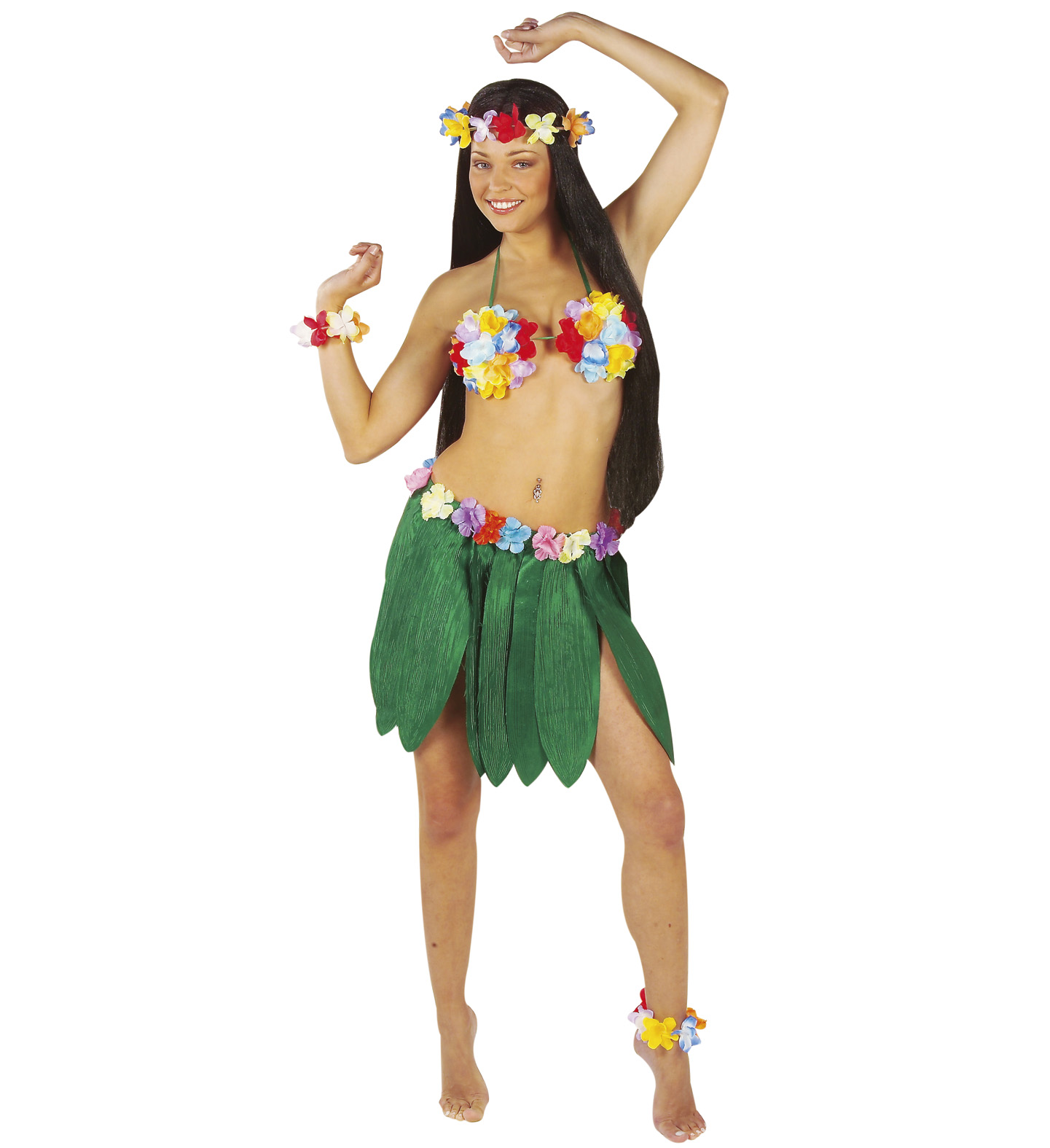 Costumi festa Hawaiana, travestimenti, gonne, accessori