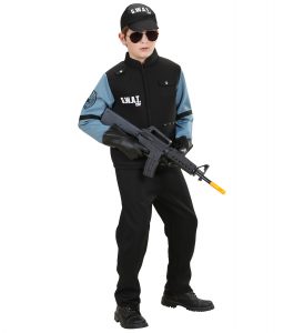 Costume da Poliziotto Swat Bambino