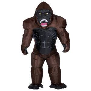 Costume da gorilla gonfiabile